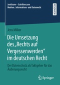 Bild: Die Umsetzung des "Rechts auf Vergessenwerden" im deutschen Recht - Springer