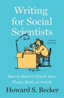 Cover: Writing for Social Scientists, Third Edition - University of Chicago Press
