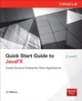Cover: Quick Start Guide to JavaFX - McGraw-Hill Education