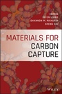 Cover: Materials for Carbon Capture - Wiley-ISTE