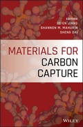 Cover: Materials for Carbon Capture - Wiley-ISTE