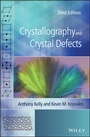 Cover: Crystallography and Crystal Defects - Wiley-ISTE