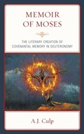 Cover: Memoir of Moses - Lexington Books/Fortress Academic