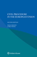 Abbildung von: Civil Procedure in the European Union - Kluwer Law International