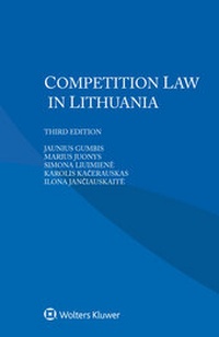 Abbildung von: Competition Law in Lithuania - Kluwer Law International