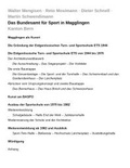 Cover: Das Bundesamt f&uuml;r Sport in Magglingen - Gesellschaft f&uuml;r Schweizerische Kunstgeschichte