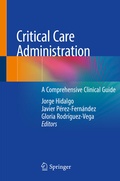 Bild: Critical Care Administration - Springer