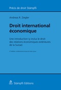 Cover: Droit international &eacute;conomique - St&auml;mpfli Verlag AG