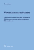 Cover: Unternehmenspublizit&auml;t - St&auml;mpfli Verlag AG