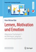 Cover: Lernen, Motivation und Emotion - Springer