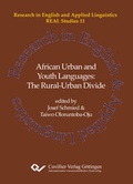 Cover: African Urban and Youth Languages - Cuvillier Verlag