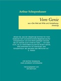 Cover: Vom Genie - Books on Demand