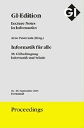 Cover: GI Edition Proceedings Band 296, BIOSIG 2019, Proceedings of the 18th International Conference of the Biometrics Special Interest Group - K&ouml;llen