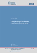 Cover: Optimierung des ultrastabilen rauscharmen Stromverst&auml;rkers - Mensch & Buch