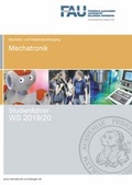 Cover: Studienf&uuml;hrer Mechatronik WS 2019/20 - FAU Uni Erlangen, Maschinenbau