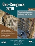 Cover: Geo-Congress 2019 - American Society of Civil Engineers