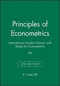 Cover: Principles of Econometrics, 4e International Student Version with Strata for Econometrics, 4e Set - Wiley