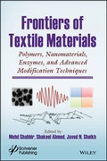 Cover: Frontiers of Textile Materials - Wiley