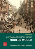 Cover: A History of Europe in the Modern World - McGraw-Hill Education