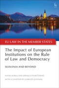 Cover: The Impact of European Institutions on the Rule of Law and Democracy - Hart Publishing