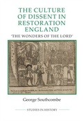 Cover: The Culture of Dissent in Restoration England - De Gruyter
