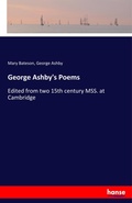 Cover: George Ashby's Poems - Hansebooks