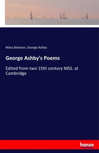 Enlarge image Cover: George Ashby's Poems - Hansebooks