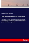Cover: The Complete Poems of Dr. Henry More - Hansebooks