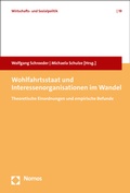 Cover: Wohlfahrtsstaat und Interessenorganisationen im Wandel - Nomos