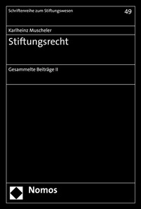 Abbildung von: Stiftungsrecht - Nomos