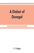 Cover: A dialect of Donegal - ALPHA EDITION
