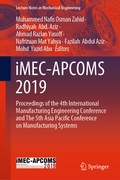 Cover: iMEC-APCOMS 2019 - Springer