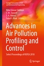 Cover: Advances in Air Pollution Profiling and Control - Springer