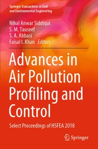 Enlarge image Cover: Advances in Air Pollution Profiling and Control - Springer