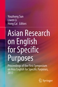 Cover: Asian Research on English for Specific Purposes - Springer