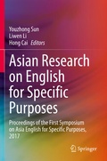 Cover: Asian Research on English for Specific Purposes - Springer