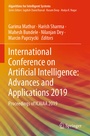 Cover: International Conference on Artificial Intelligence: Advances and Applications 2019 - Springer