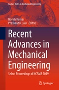 Cover: Recent Advances in Mechanical Engineering - Springer