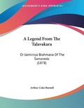 Cover: A Legend From The Talavakara - Kessinger Publishing