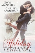 Cover: Holiday Terminal (The Warren Family Holidays, #1) - Gwyn McNamee