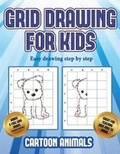 Cover: Easy drawing step by step (Learn to draw cartoon animals) - Best Activity Books for Kids