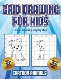 Enlarge image Cover: Easy drawing step by step (Learn to draw cartoon animals) - Best Activity Books for Kids