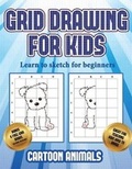 Cover: Learn to sketch for beginners (Learn to draw cartoon animals) - Best Activity Books for Kids