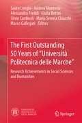 Cover: The First Outstanding 50 Years of "Universit&agrave; Politecnica delle Marche" - Springer