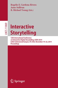 Enlarge image Cover: Interactive Storytelling - Springer