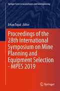 Cover: Proceedings of the 28th International Symposium on Mine Planning and Equipment Selection - MPES 2019 - Springer