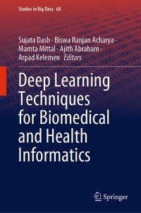 Enlarge image Cover: Deep Learning Techniques for Biomedical and Health Informatics - Springer