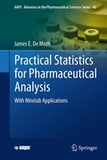 Cover: Practical Statistics for Pharmaceutical Analysis - Springer