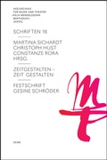 Cover: Zeitgestalten - Zeit gestalten - Georg Olms Verlag