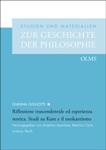 Cover: Riflessione trascendentale ed esperienza storica - Georg Olms Verlag